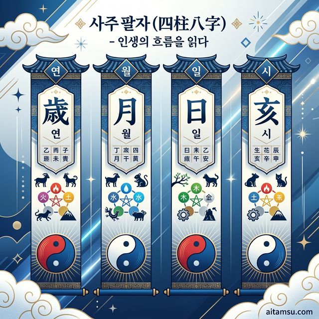 Bói Hàn Quốc Saju Là Gì? — Tứ Trụ Vận Mệnh (사주) Theo Phong Cách K-Fortune