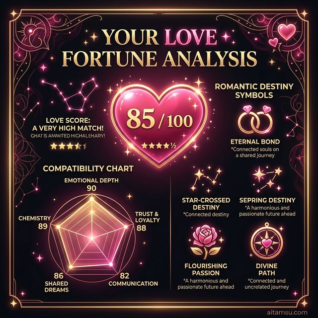 Phân tích tình yêu chi tiết — radar chart và biểu đồ tương hợp