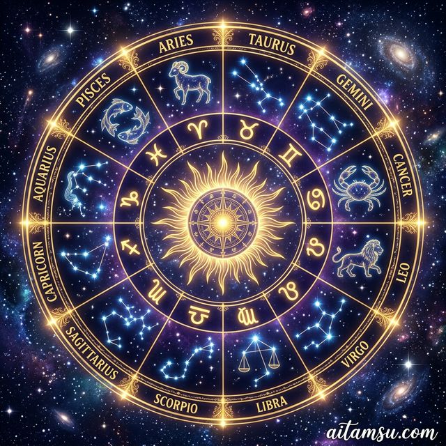 Bói Cung Hoàng Đạo AI — 12 Cung Chi Tiết, Hợp Cung, Dự Báo Hàng Ngày