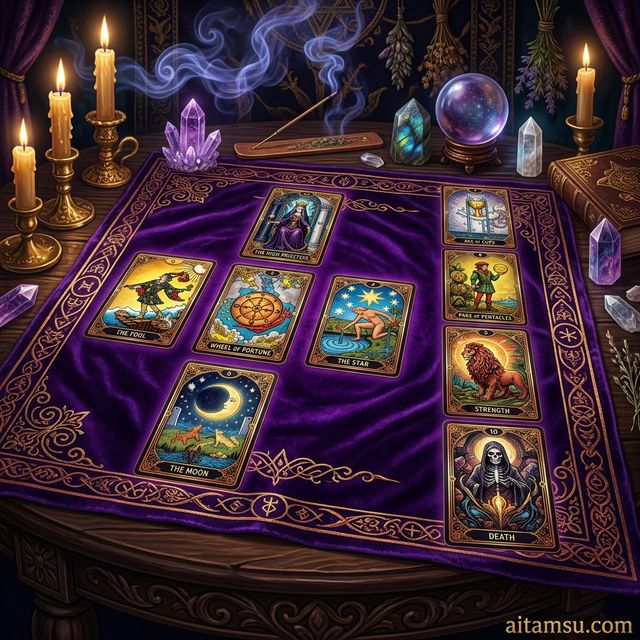 Bói Bài Tarot Online Miễn Phí — 78 Lá Bài, Celtic Cross, AI Giải Nghĩa