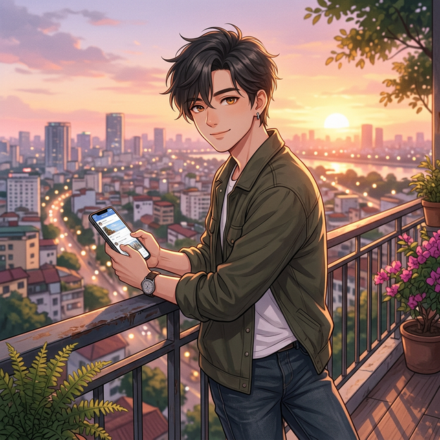 Bạn trai ảo AI tiếng Việt - trò chuyện lãng mạn