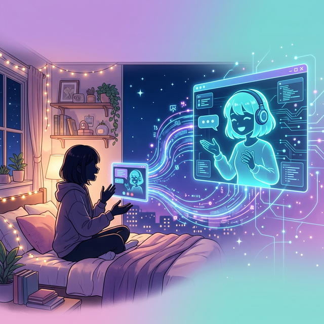 Tâm sự online với AI - kết nối an toàn